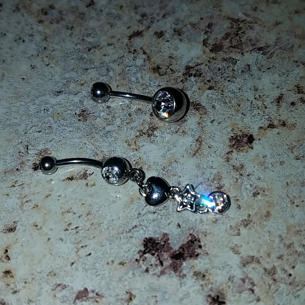 Belly Ring Set - Picture 2 of 3